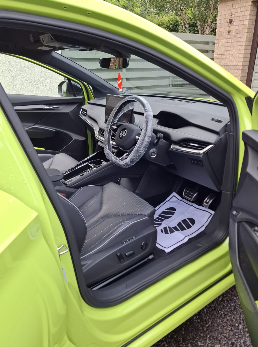 Interior Protection — Seats & Mats Covered